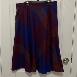Beautiful purple plaid vintage skirt